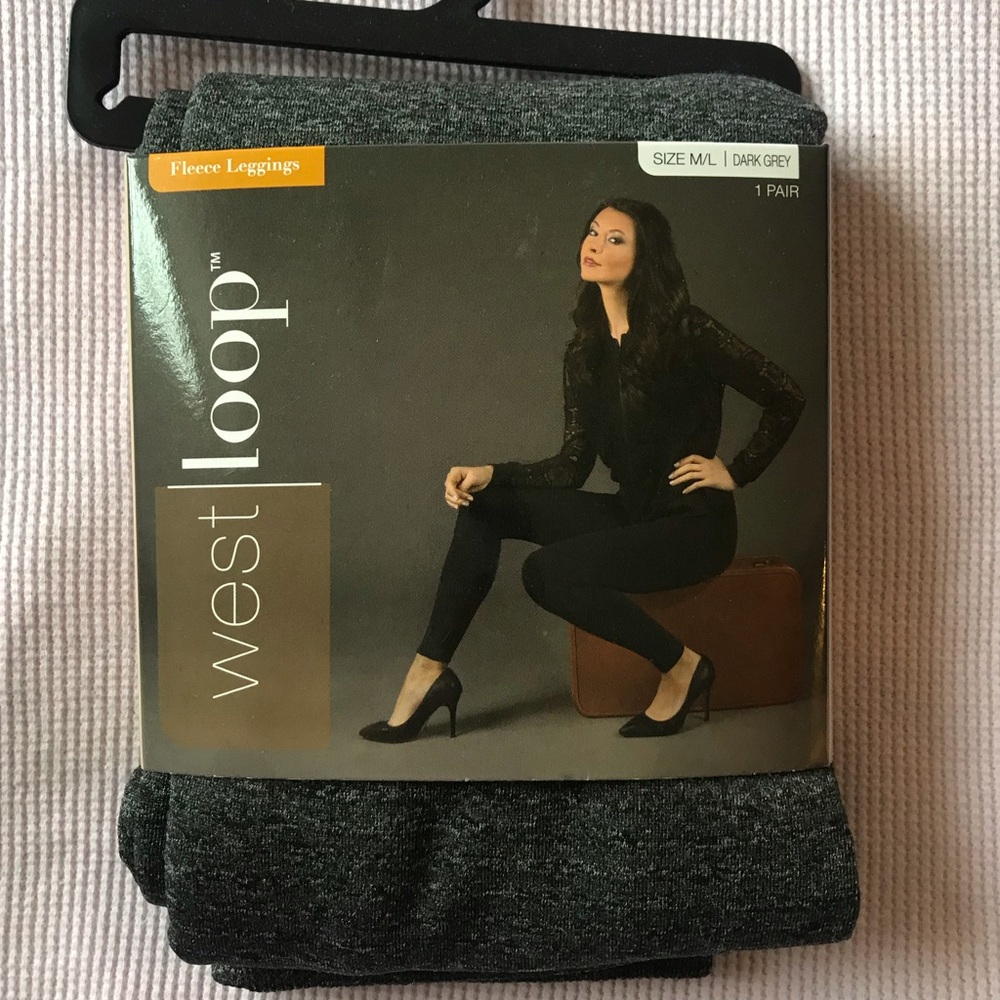NWT fleece lined leggings